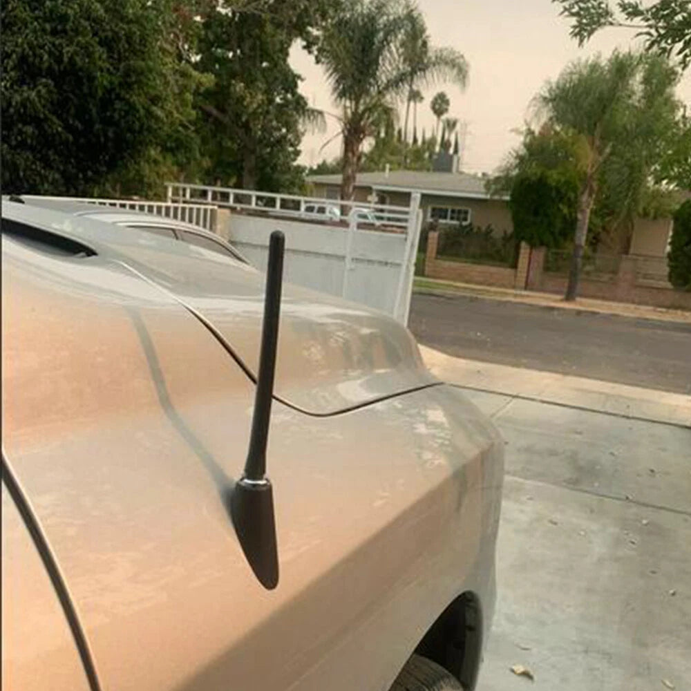 Black Antenna Mast for RAM 1500 2500 3500 Dodge (2002-2023)