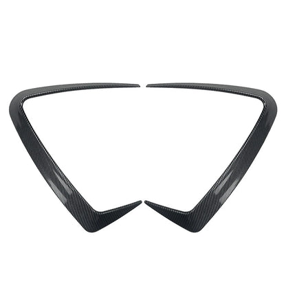 Carbon Fiber Front Bumper Side Spoiler Trim for BMW X3 G45 (2025+)