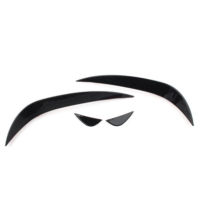 Front Bumper Lip Splitter Spoiler Trim for VW Golf 6 MK6 (2009-2013)