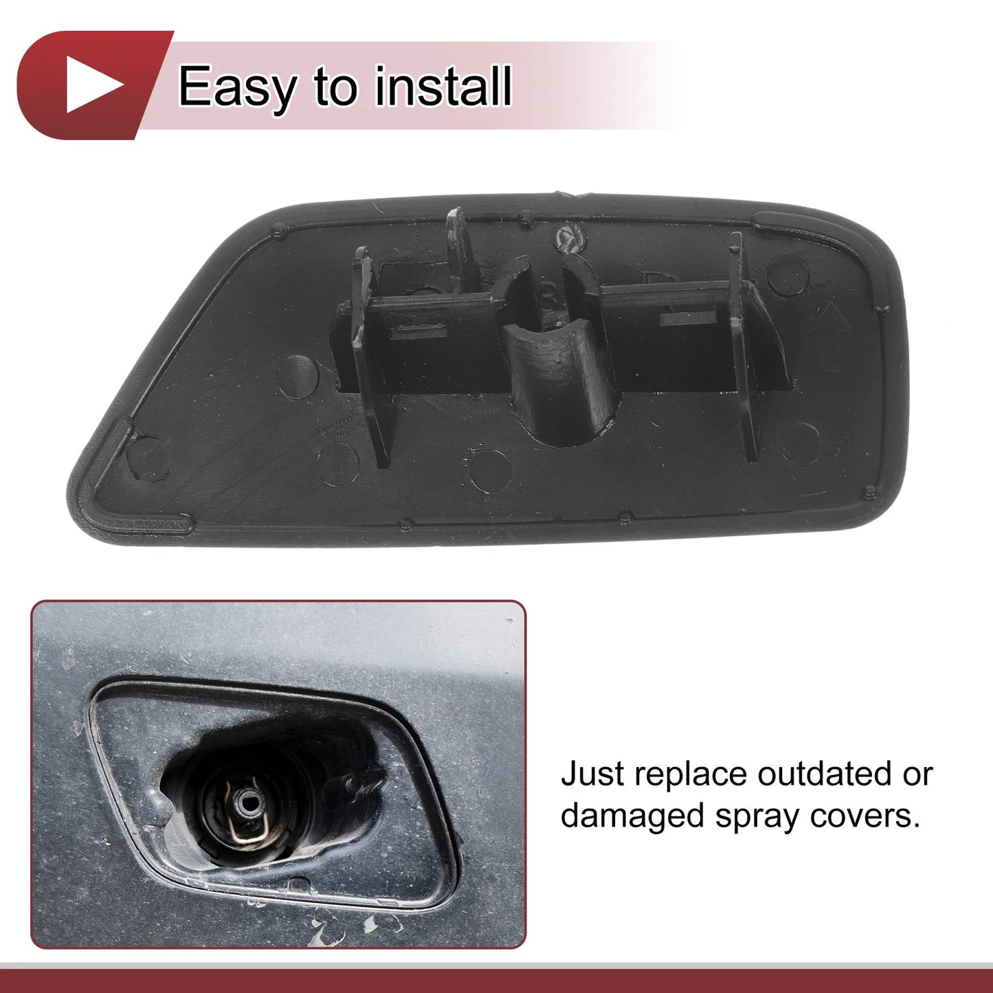 Washer Nozzle Cover Cap for Subaru Forester (2009-2012)