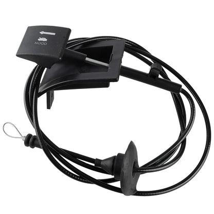 Hood Latch Release Cable & Pull Handle for Ford F150 F250 F350 (1992-1996)