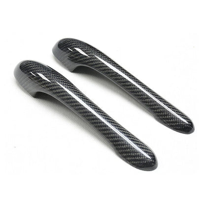Real Carbon Fiber Exterior Door Handle Cover fit For Maserati GranTurismo GT GC