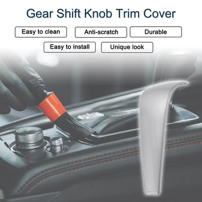 ABS Gear Shift Knob Cover for BMW 1 3 Series Z4 X1 E90 E92 E93 E87 (05-12)