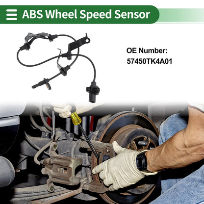 ABS Wheel Speed Sensor 1 Pcs for Acura TL (2009-2014)