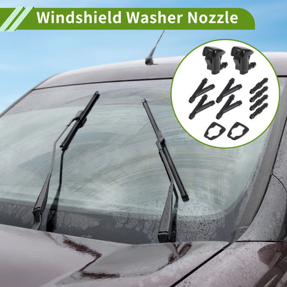 Windshield Washer Nozzle with Hose Connector for GMC