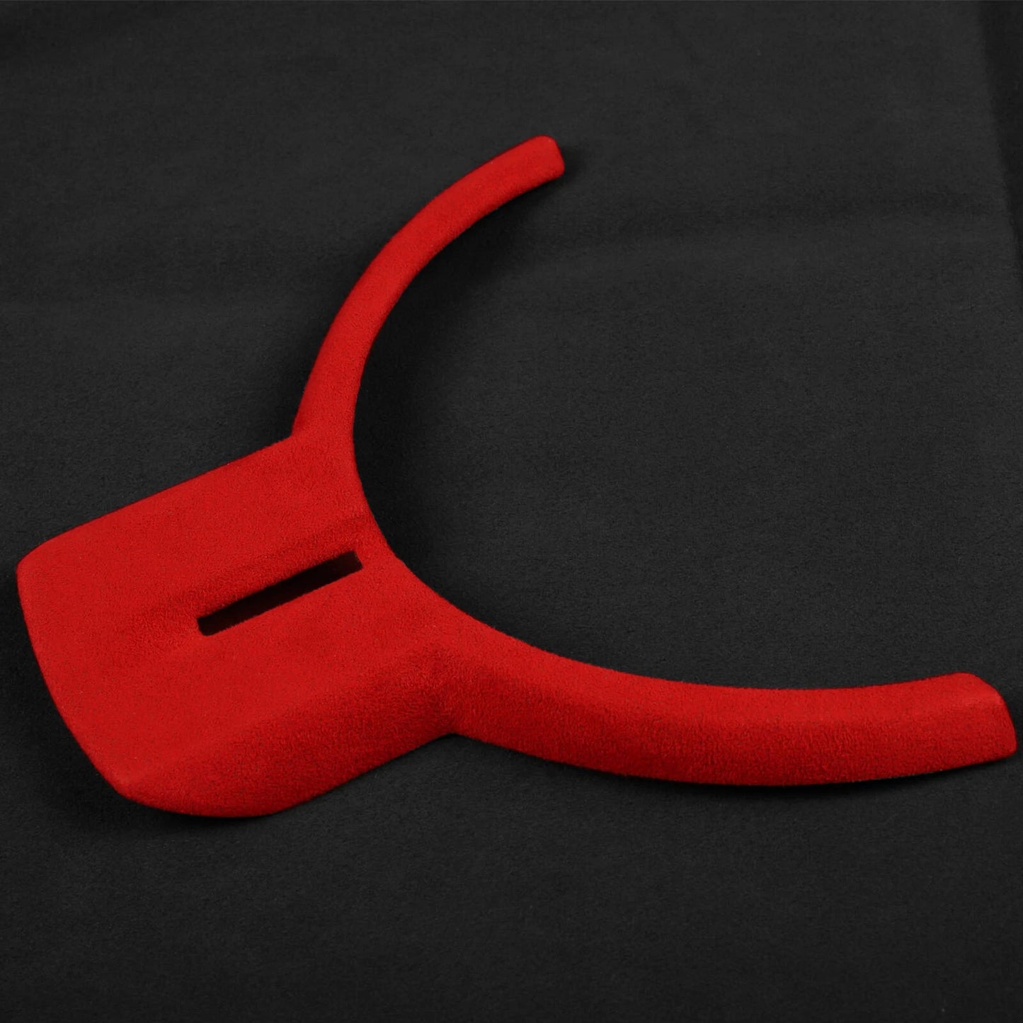 1pc Red Leather Steering Wheel Cover for Subaru BRZ, Toyota GT86 (2012-2020)