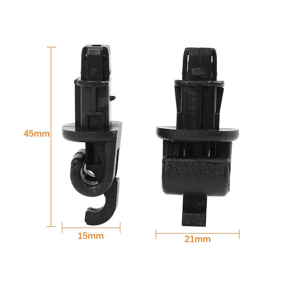 4x Sliding Door Sun Shade Hook Clips for Honda Odyssey (2005-2010)