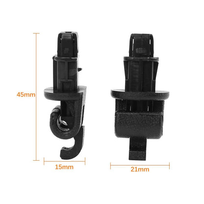 4x Sliding Door Sun Shade Hook Clips for Honda Odyssey (2005-2010)