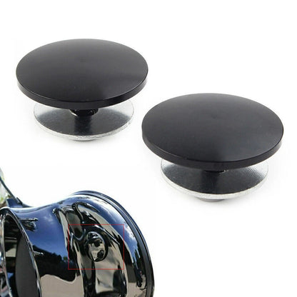Black Inner Fairing Mirror Plugs for Harley Street Glide Trike FLHXXX (2010-2023)