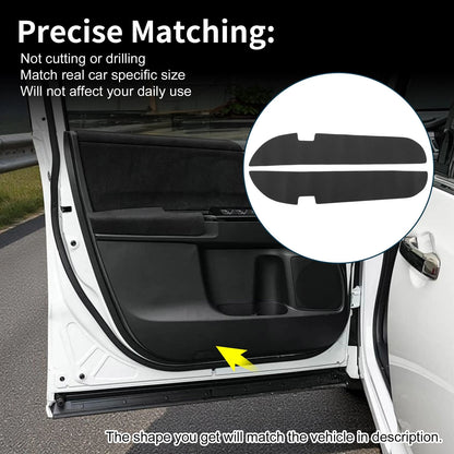 Leather Car Door Anti Kick Pad Sticker for TOYOTA Odyssey