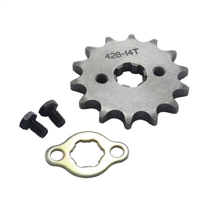 14-Tooth Front Chain Sprocket 23801-121-000 for Honda CB100K (1970-1976)