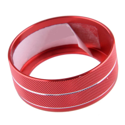 3 x Red AC Switch Knob Ring Cover Trim for Acura Integra (2023)