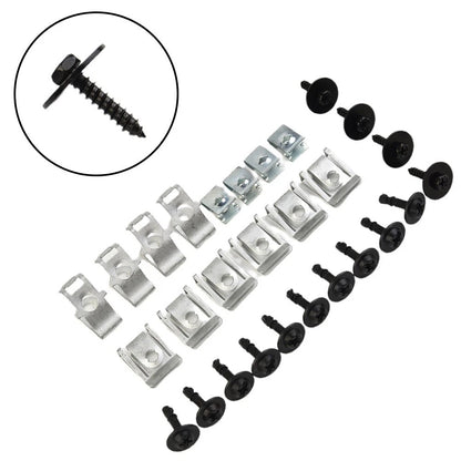 28x Undertray Clips Accessories Engine Fitting for A4 B8 A5 8T