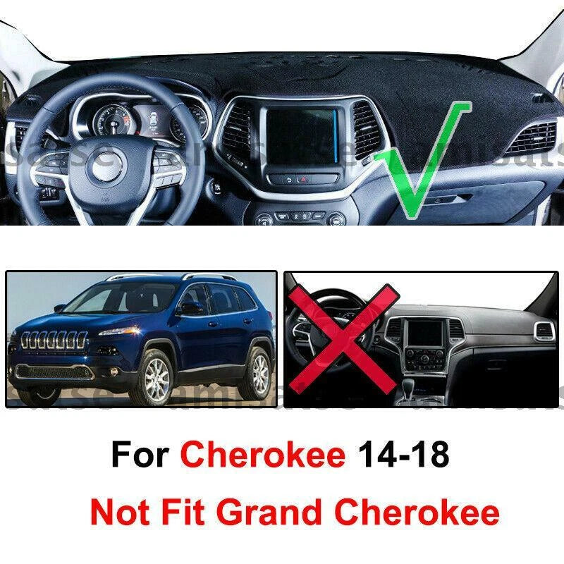 Dash Cover for Jeep Cherokee 2014-2018 (2014-2018)