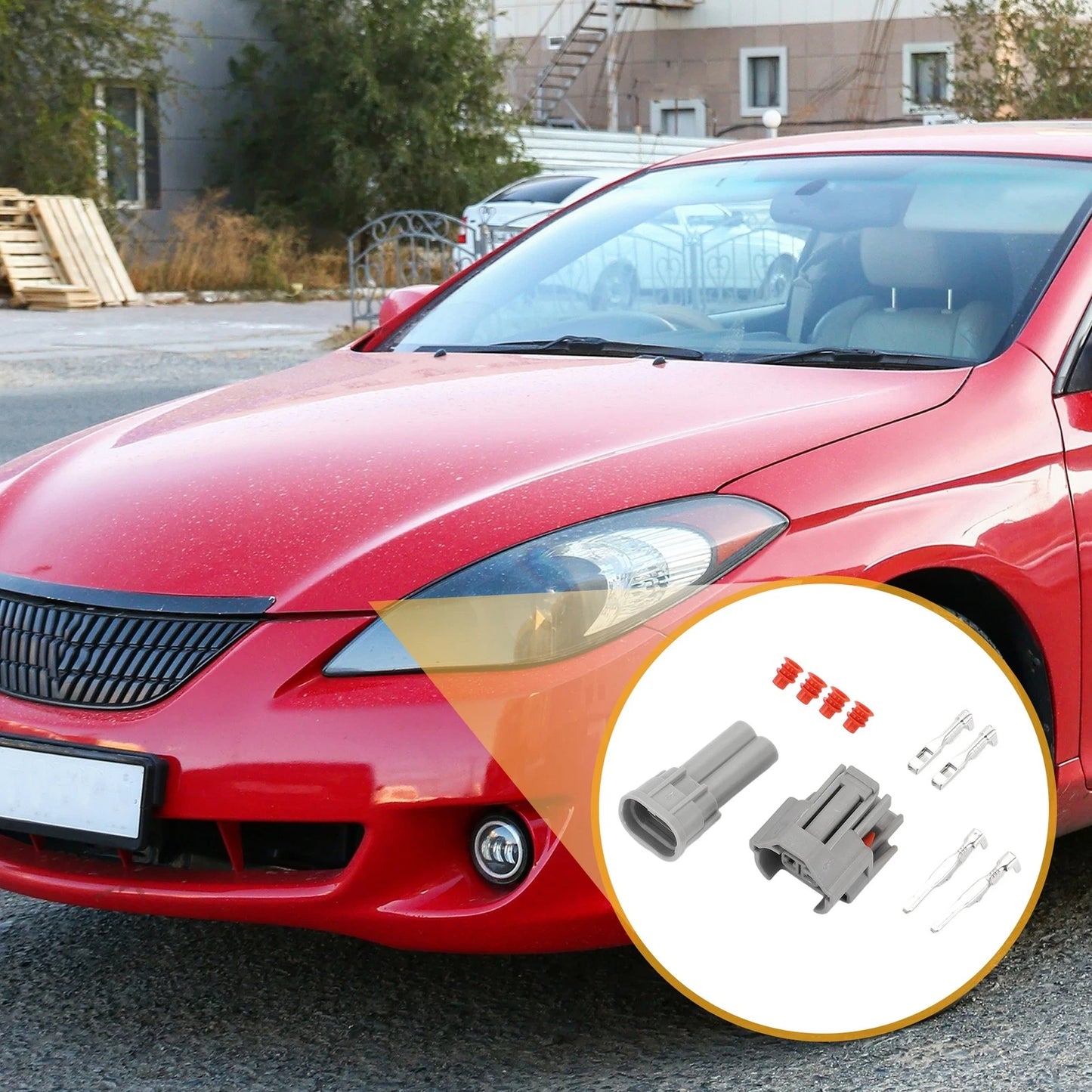 Fuel Injector Connector Plug for Toyota - Gray