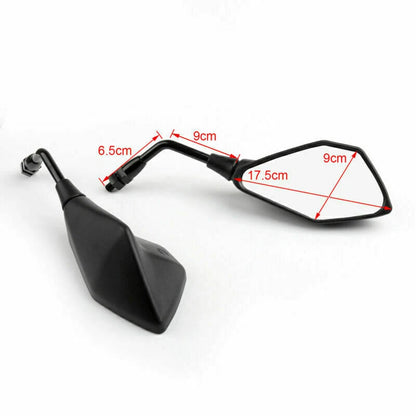 10mm Rear View Mirror for Kawasaki ER650 ER-6N (2012-2016) ZR800 Z800 (2013-2016) Z250SL