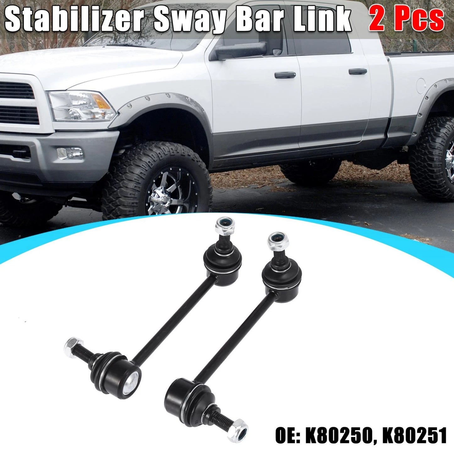 Front Sway Bar Links for Ford Lincoln Mazda (K80250 K80251)