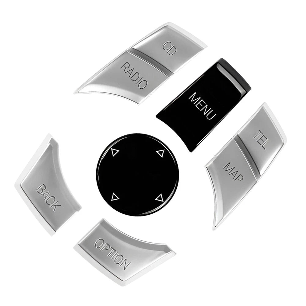 Multimedia Switch Button Cover Repair Kit for BMW F07 F10 F06 F12 F04 F25 (2010-2017)