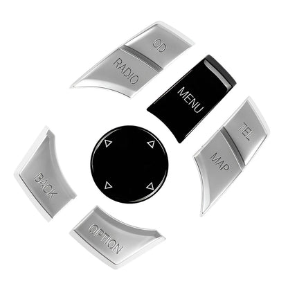 Multimedia Switch Button Cover Repair Kit for BMW F07 F10 F06 F12 F04 F25 (2010-2017)