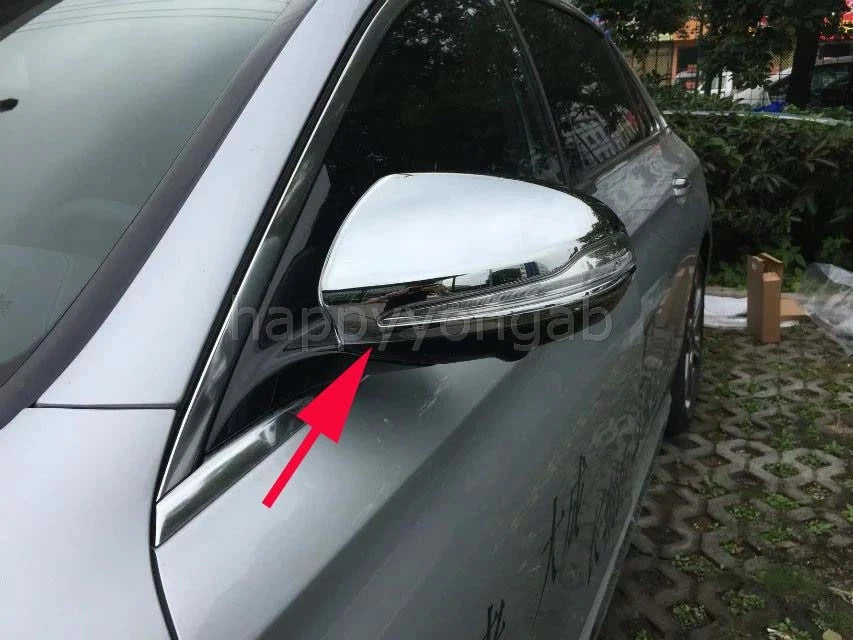 Side Mirror Cover Trim for Mercedes-Benz E Class W213 (2016-2023) Chrome