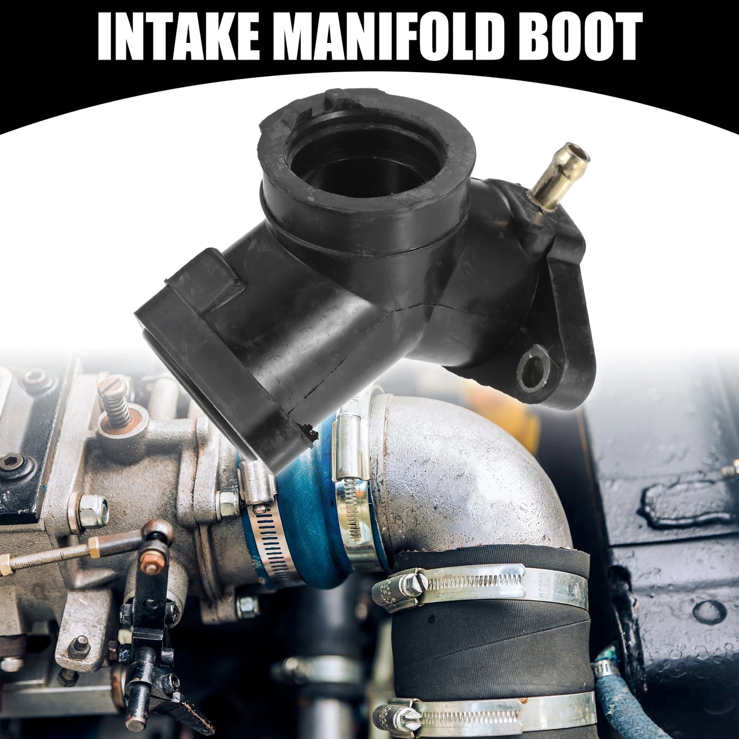 Carburetor Intake Manifold Boot for Yamaha Virago 250 XV250 (1995–2007)