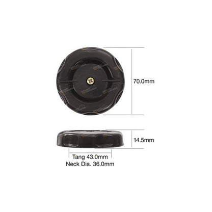 Engine Oil Cap for Ford Meteor GA GB (1982 - 1985)