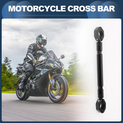 Cross Bar Handlebars 31cm/12.20in for Motorcycle Handlebar Black