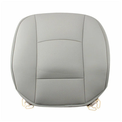 Gray Soft Front Seat Cover Pad Cushion for Car - PU Leather (Fits Various Models)