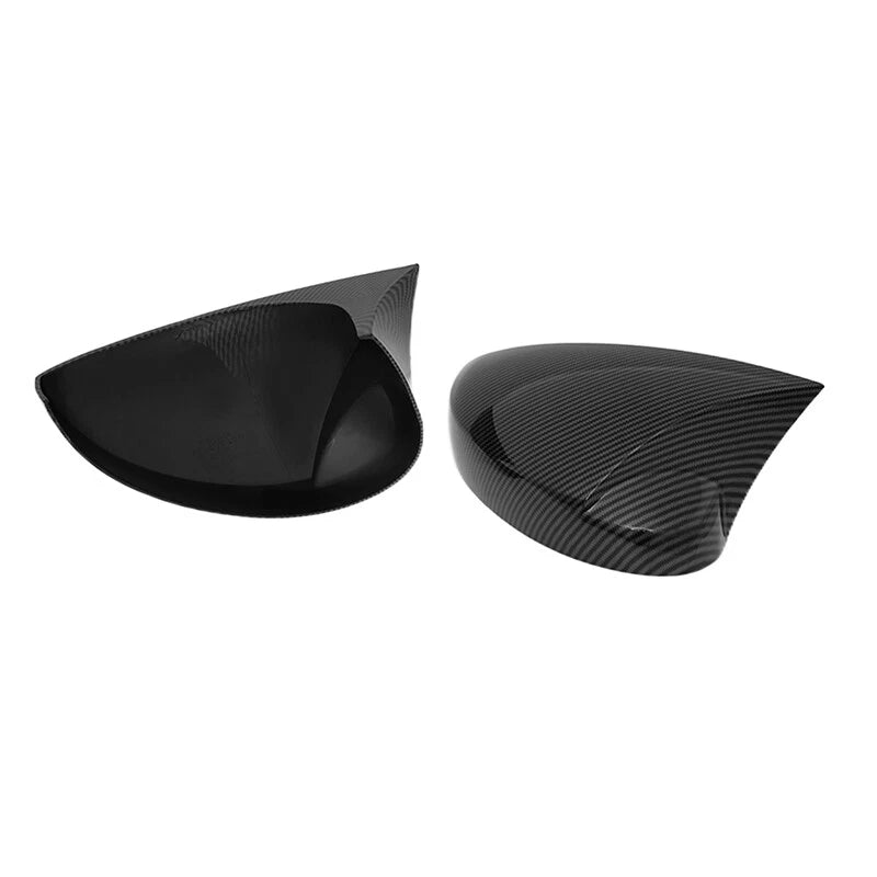 OX Horn Carbon Black Rear View Mirror Cover Caps for Honda Civic (2022-2023)