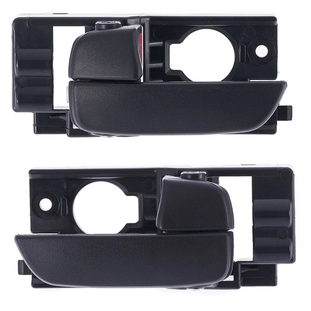 Set of 2 Black Inner Door Handles for Hyundai Accent (2005-2009)