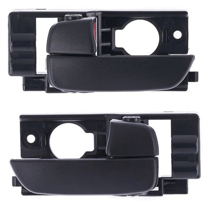 Set of 2 Black Inner Door Handles for Hyundai Accent (2005-2009)