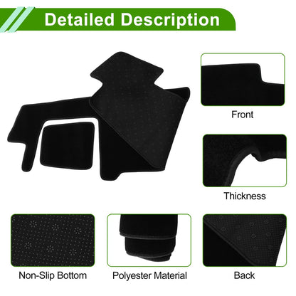 Dashboard Cover for Suzuki Spacia MK53S (2017-Current) Black Polyester 1 Pc