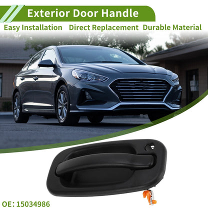 Exterior Door Handle for Chevrolet GMC Models Black Front Right