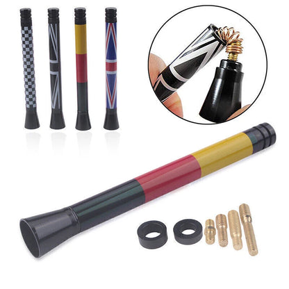 4.2" Germany Flag Antenna Racing Screw Nut for Mini Cooper (2002-2023)