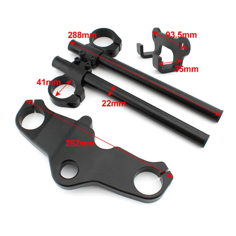 High Lift Clip-on Handlebar Triple Tree Top Clamp for Make & Model