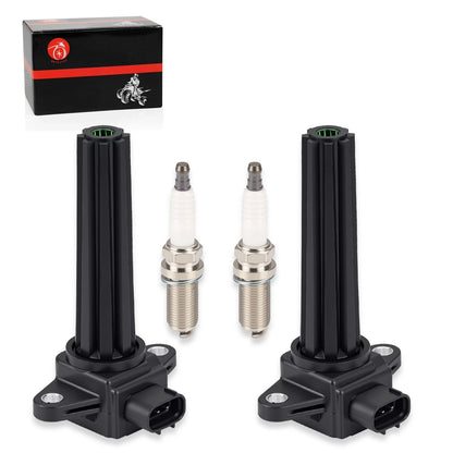 Ignition Stick Coils 2 x for Yamaha Outboard VF115 F115C VF115A (2015–2017)