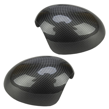Carbon Fiber Side Mirror Cover Caps for BMW Mini R56 R57 R58 R60 (2007-2015)