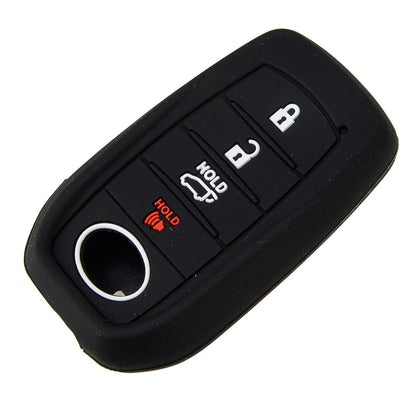 2 x Remote Key Cover Case for Toyota Tundra, Land Cruiser, RAV4 (2021-2023)