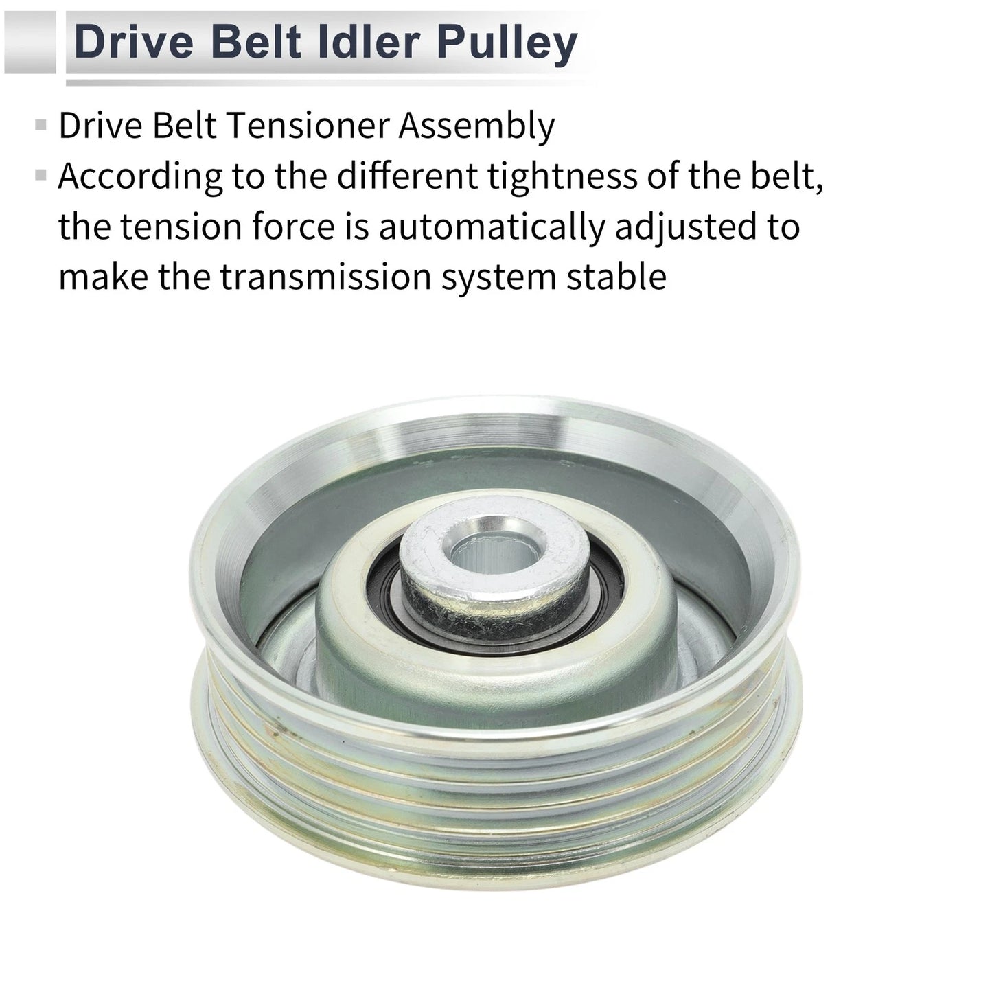 Drive Belt Idler Pulley for Suzuki Swift (2010-2015) 1 Pc