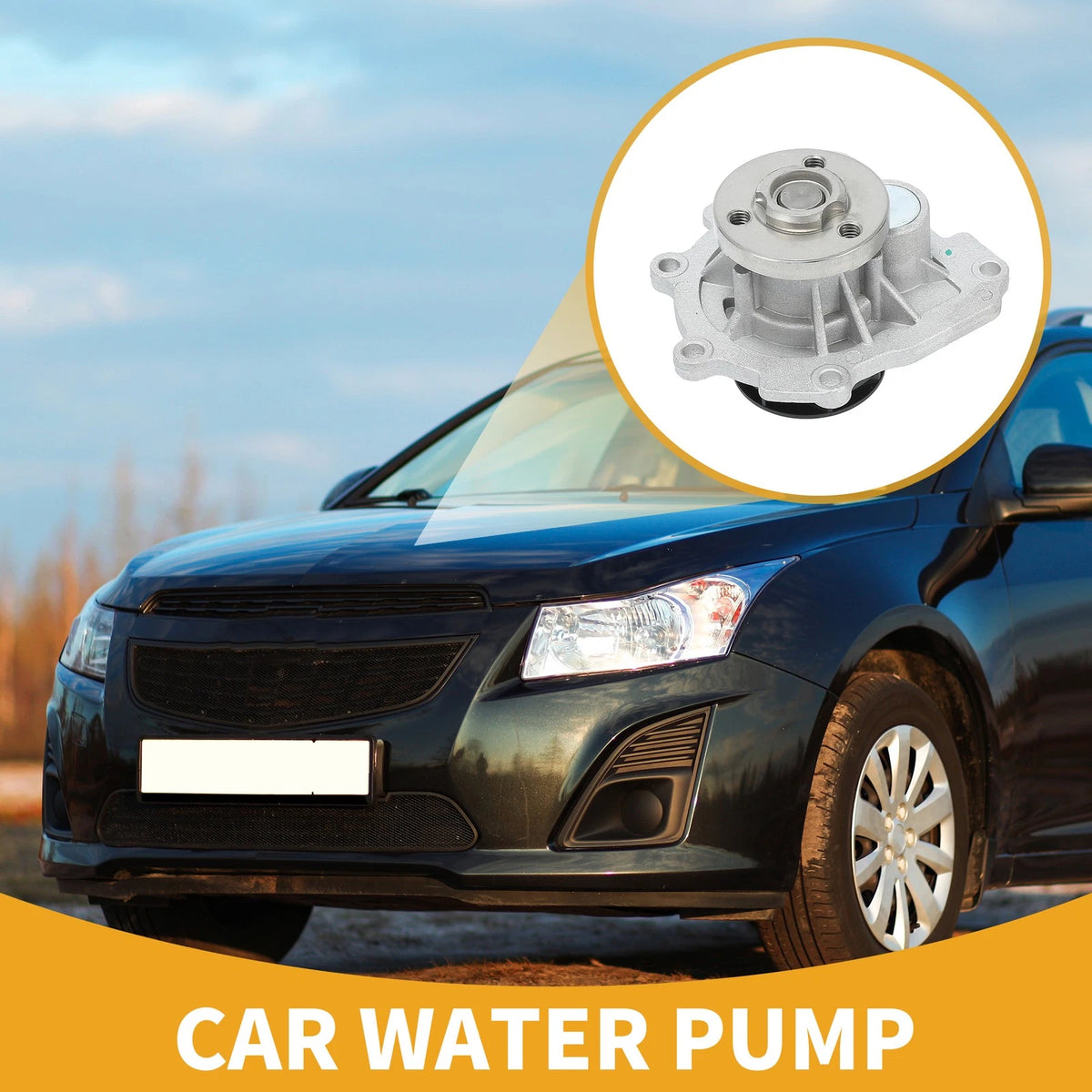 Water Pump 1.6L for Chevrolet Aveo gasket (2009-2011)