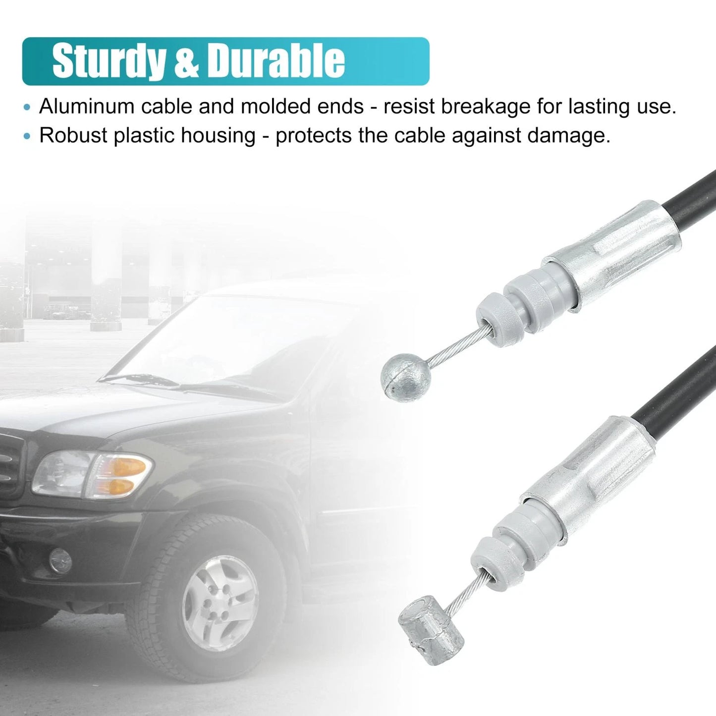 Tailgate Lock Control Cable for Toyota Sequoia (2001-2007)