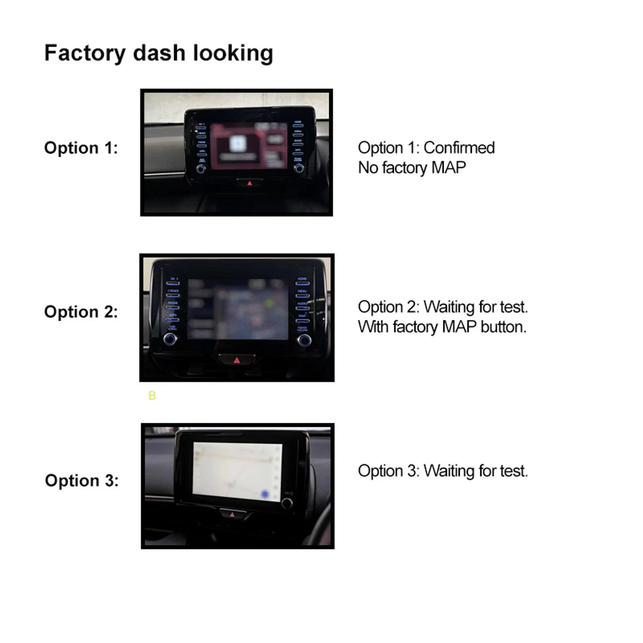 Wireless Carplay Android Auto Radio for Toyota Yaris (2019-2024)