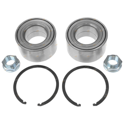 Front Wheel Bearing Kits + Grease for Mazda CX-7 (2006-2010)