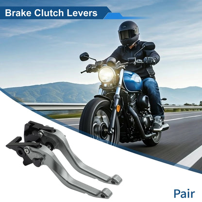 Short / 1 Pair / Brake Clutch Lever for Kawasaki Ninja 500 (2024–2025)