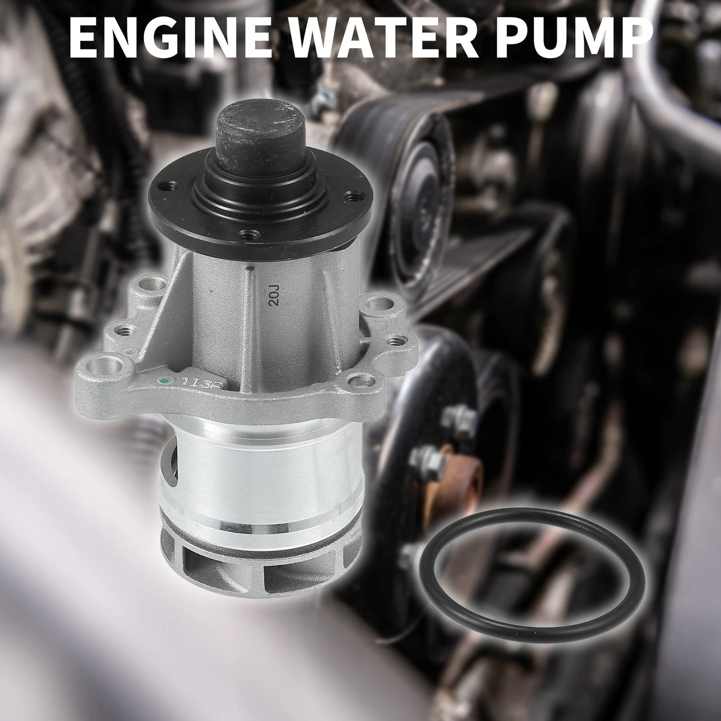 Water Pump with Rubber Ring for BMW 318I 318IS (1991-1999)