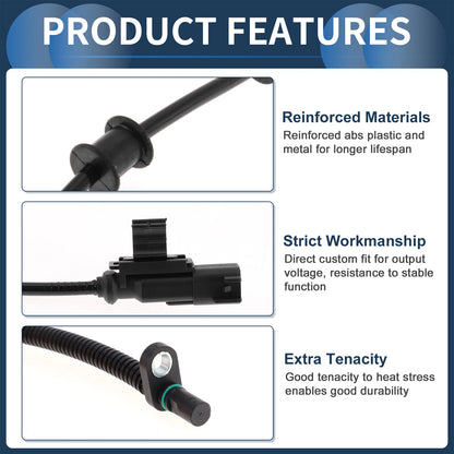 ABS Wheel Speed Sensor for Chrysler Town & Country Rear