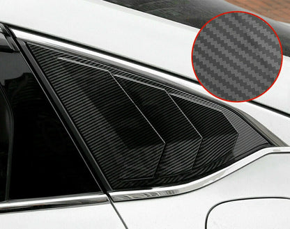 Carbon Fiber Side Vent Louvers for 2018-2021 Honda Accord (2 x Covers)