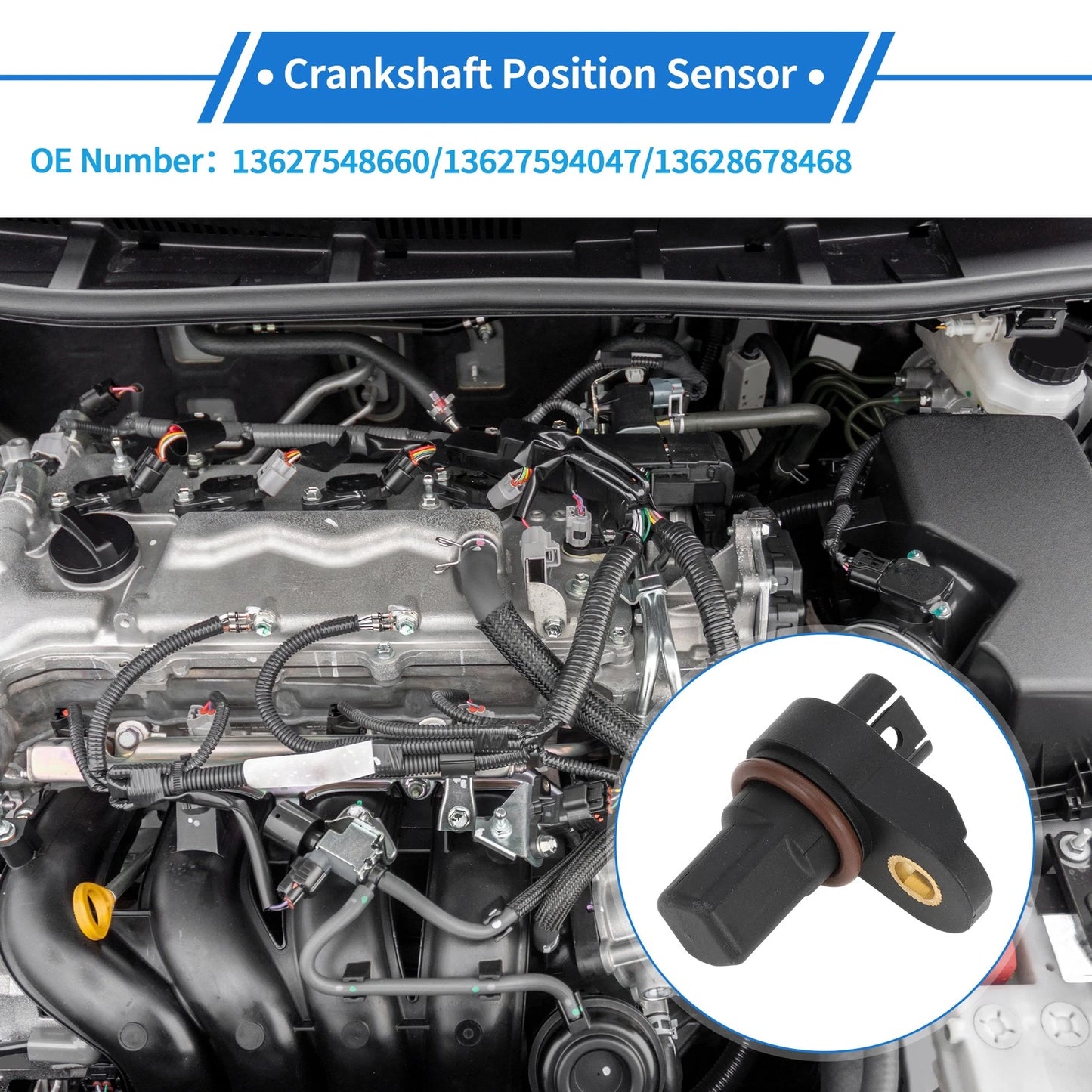 Crankshaft Position Sensor for BMW E90 320i 2.0 (2007-2011)