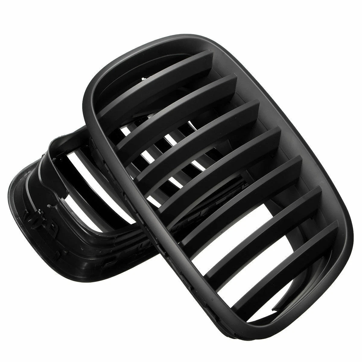 Matte Black Front Grille Kidney Cover for BMW E70 X5 E71 X6 (2007-2013)