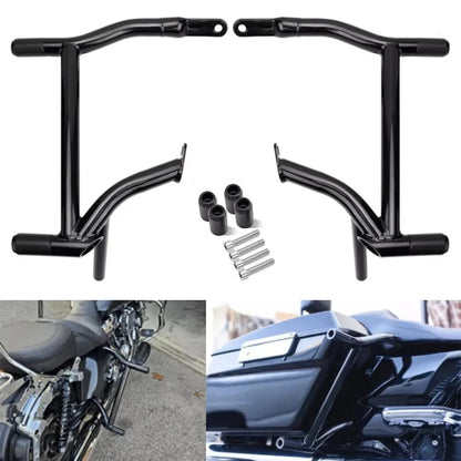 Saddlebag Guards Crash Bars for Harley Electra Street Road Glide (2009-2024)